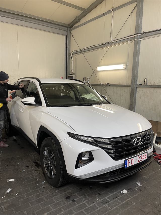 Hyundai Tucson po polerowaniu