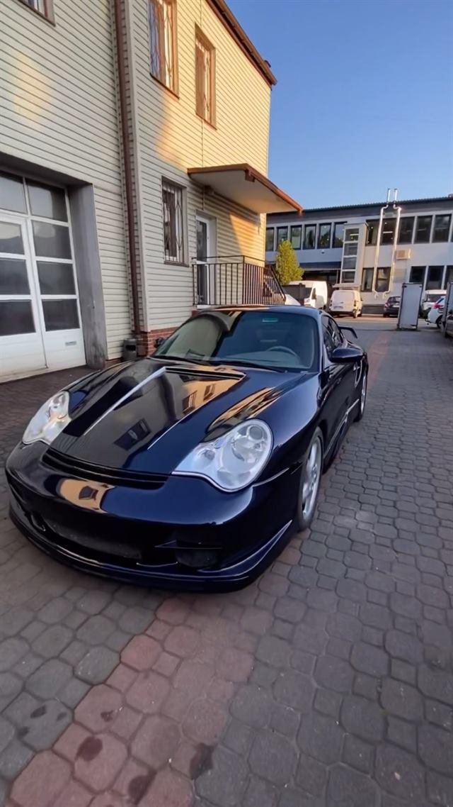 Porsche 911 Turbo po lakierowaniu